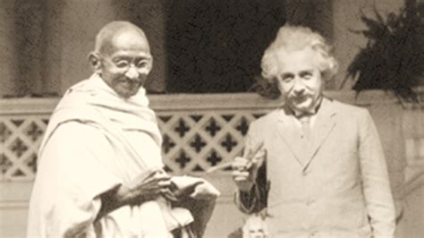 What did Albert Einstein said about Gandhi?