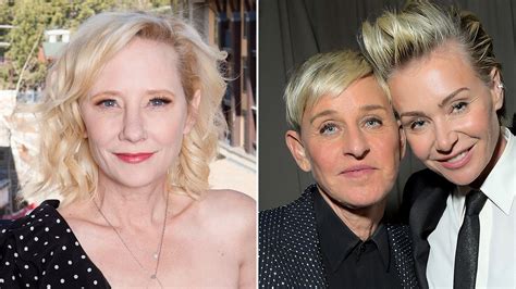 What did Anne Heche say to Portia?