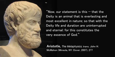 What did Aristotle think God was?