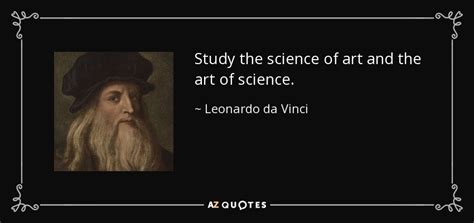 What did Da Vinci say about art?