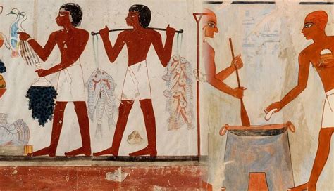 What did Egyptian workers eat?