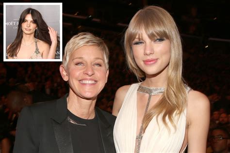 What did Ellen DeGeneres say to Taylor Swift?