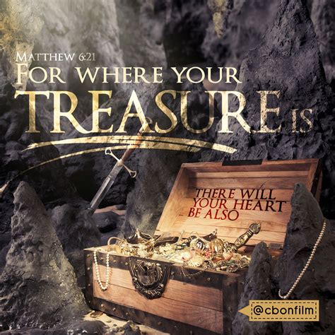 What did Jesus mean by treasure?