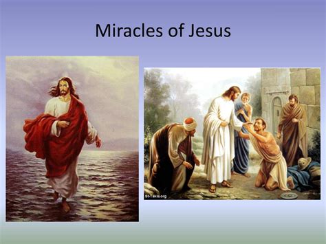 What did Jesus miracles prove?