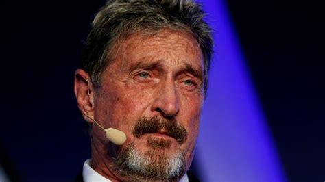 What did John McAfee do illegally?