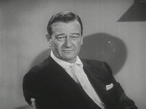 What did John Wayne pass away with?