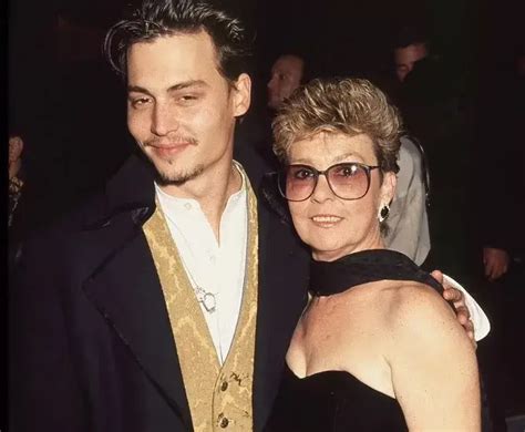 What did Johnny Depp mother did to him?