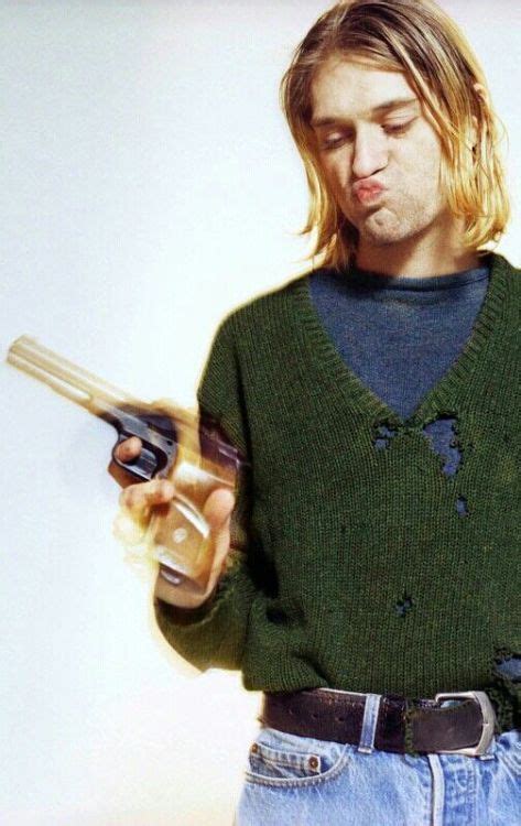 What did Kurt Cobain always wear?