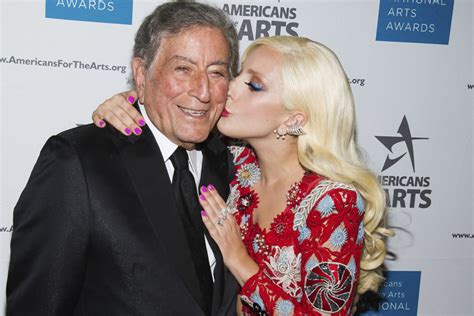 What did Lady Gaga say when Tony Bennett died?