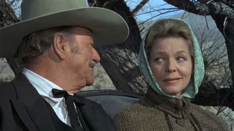 What did Lauren Bacall think of John Wayne?