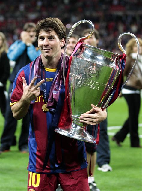 What did Messi win 2010?