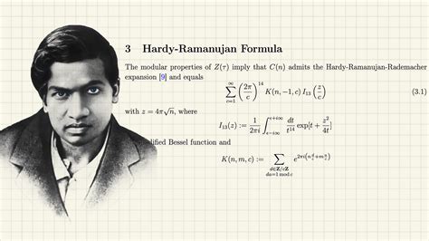 What did Ramanujan invent?