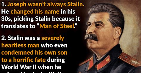 What did Stalin believe in?