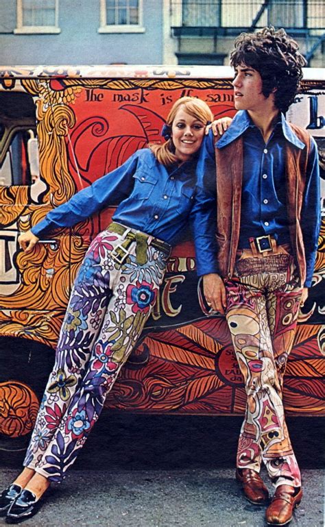 What did hippies wear in the sixties?