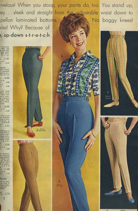 What did jeans look like in the 60s?