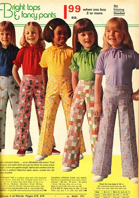 What did kids wear in 70s?