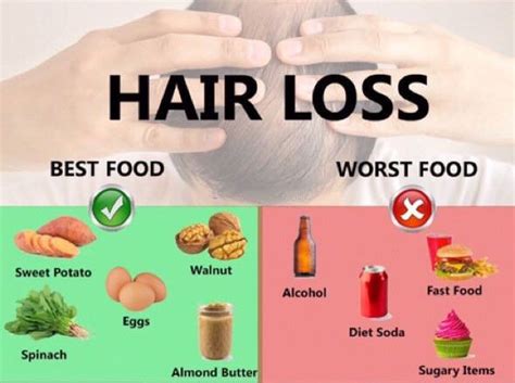 What diet is bad for hair?