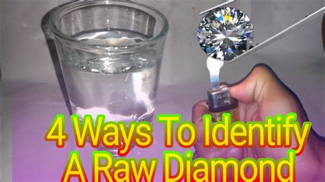 What do I do if I find a raw diamond?