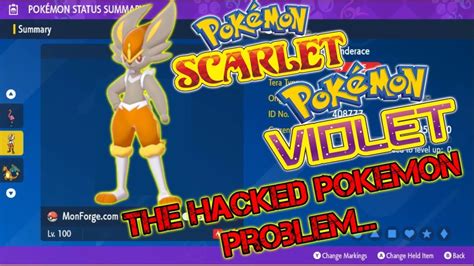 What do I do with a hacked Pokemon Scarlet and Violet?