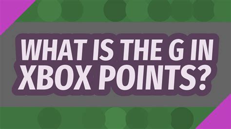 What do I do with my G points on Xbox?