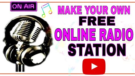 What do I need to create an online radio station?