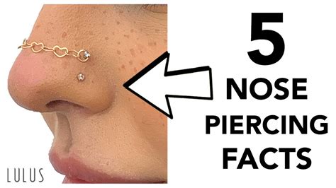 What do I need to know before getting a nose piercing?