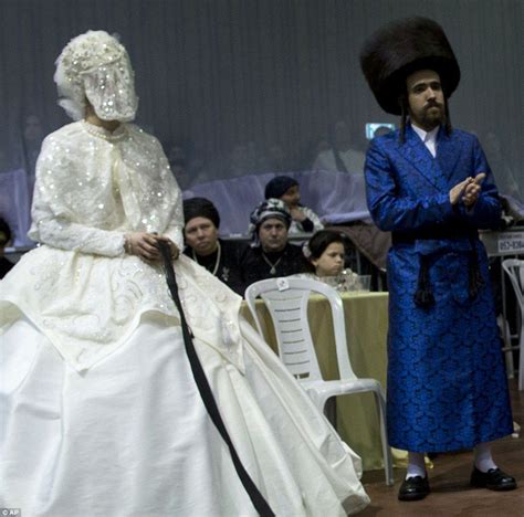 What do Jews do the night of their wedding?