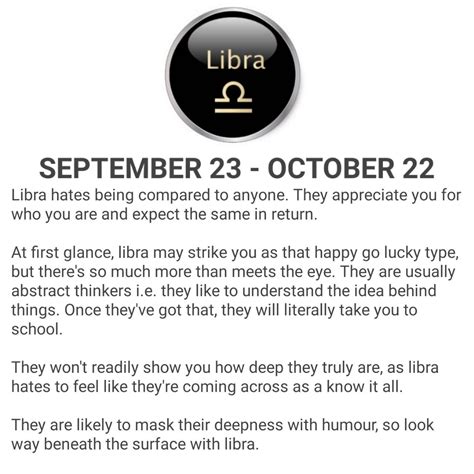 What do Libras dislike?