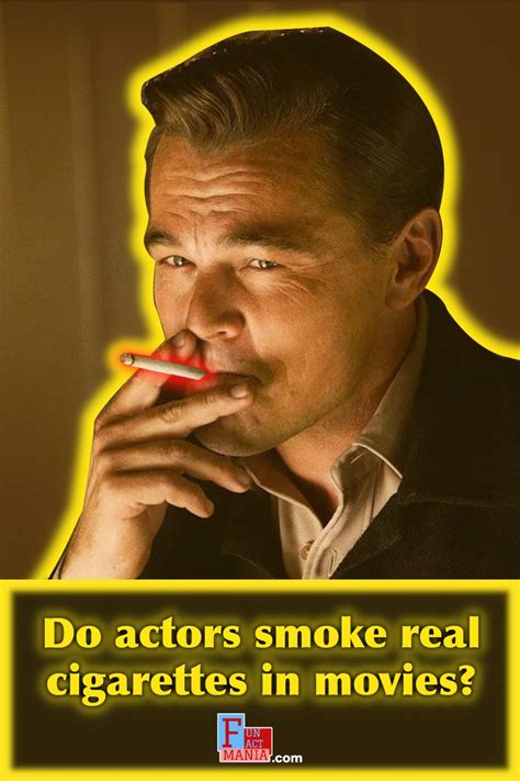 What do actors smoke in movies?