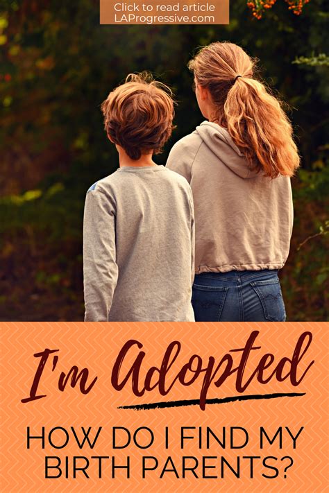 What do adoptees call their birth parents?