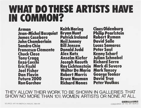 What do all artists have in common?