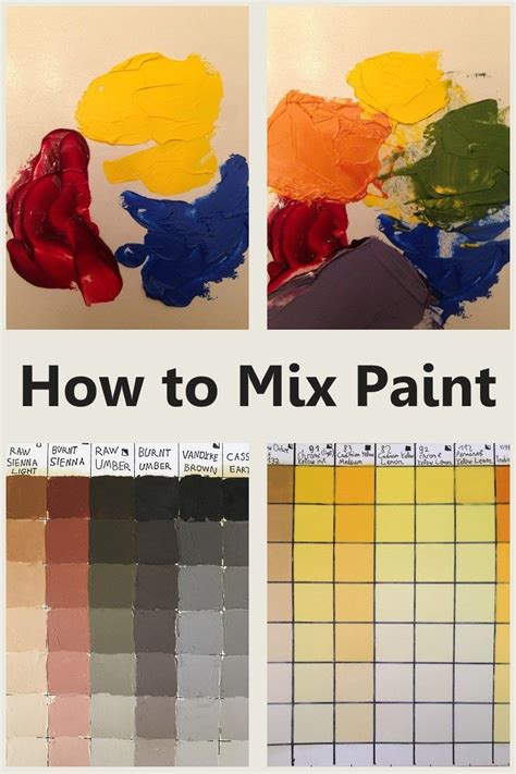 What do artists mix with oil paint?