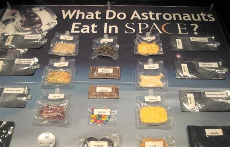 What do astronauts eat?