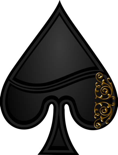 What do black Spades symbolize?
