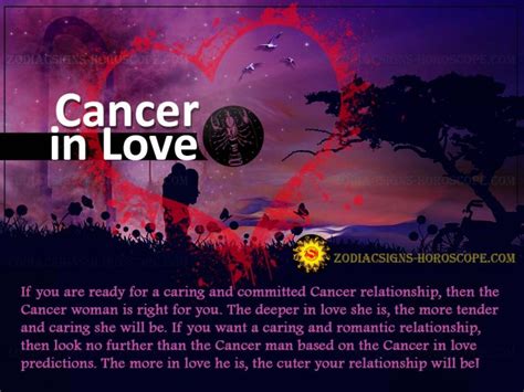 What do cancers love to hear?