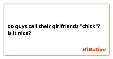 What do guys call their girlfriends?