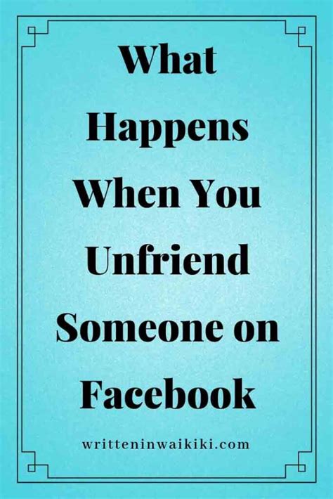 What do guys think when you unfriend them?