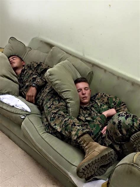 What do military men wear to bed?