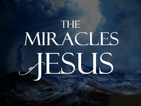 What do miracles teach Christians?