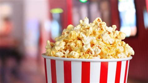 What do movie theaters use for popcorn?