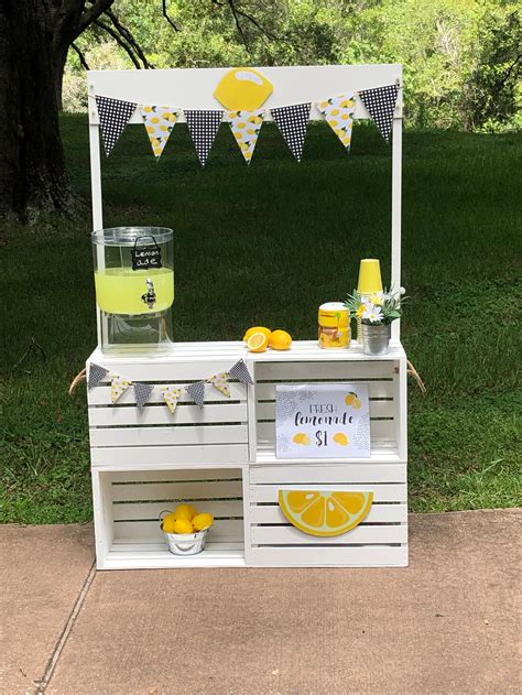 What do people sell at lemonade stands?