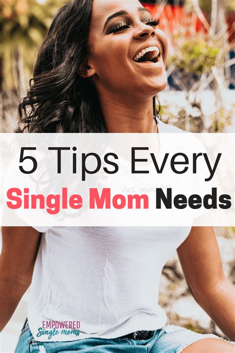 What do single moms need?