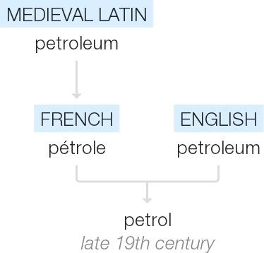 What do the British call gas?