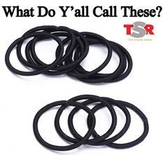 What do the British call hair ties?