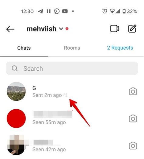 What do the DM symbols mean on Instagram?