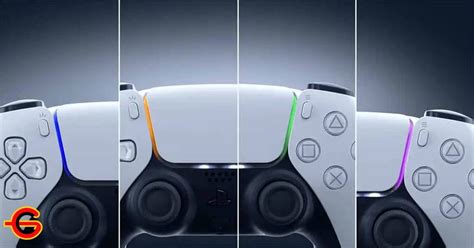 What do the light colors mean on PS5 controller?