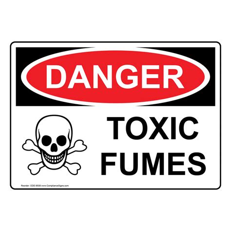 What do toxic fumes smell like?