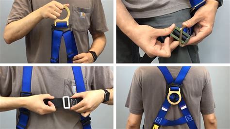 What do you attach to your safety harness?