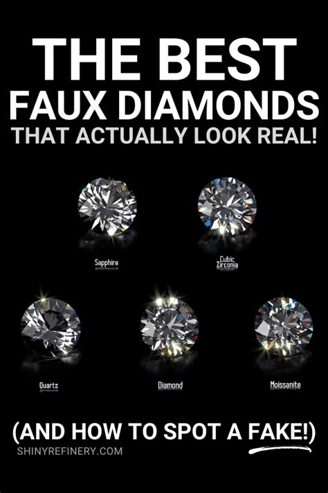 What do you call a fake diamond?