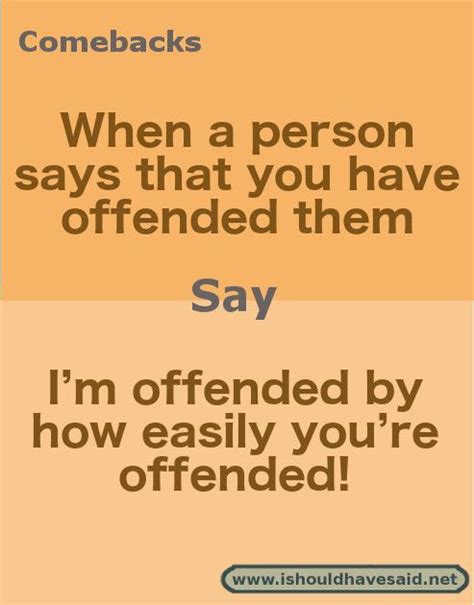 What do you call a person that gets offended easily?